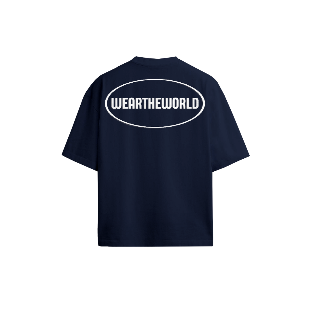 Wear The World Tee back print — wear the world — LOVE DIFFERENT multicultural streetwear