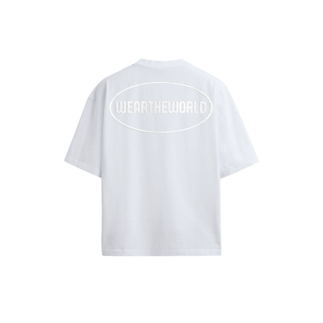 Wear The World Tee back print — wear the world — LOVE DIFFERENT multicultural streetwear