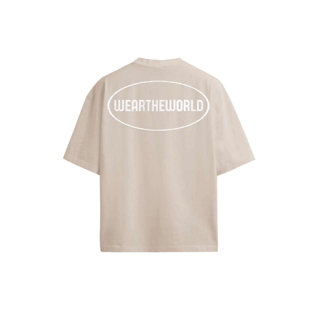 Oversized Heavyweight Tee - Wear the world