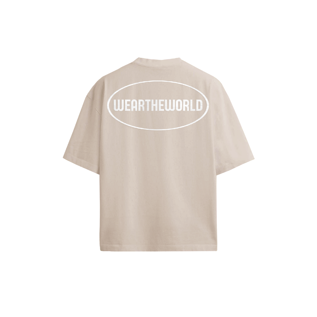 Oversized Heavyweight Tee - Wear the world