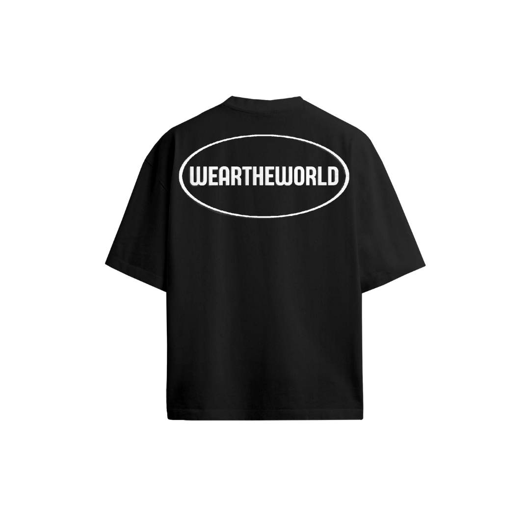 Wear The World Tee back print — wear the world — LOVE DIFFERENT multicultural streetwear