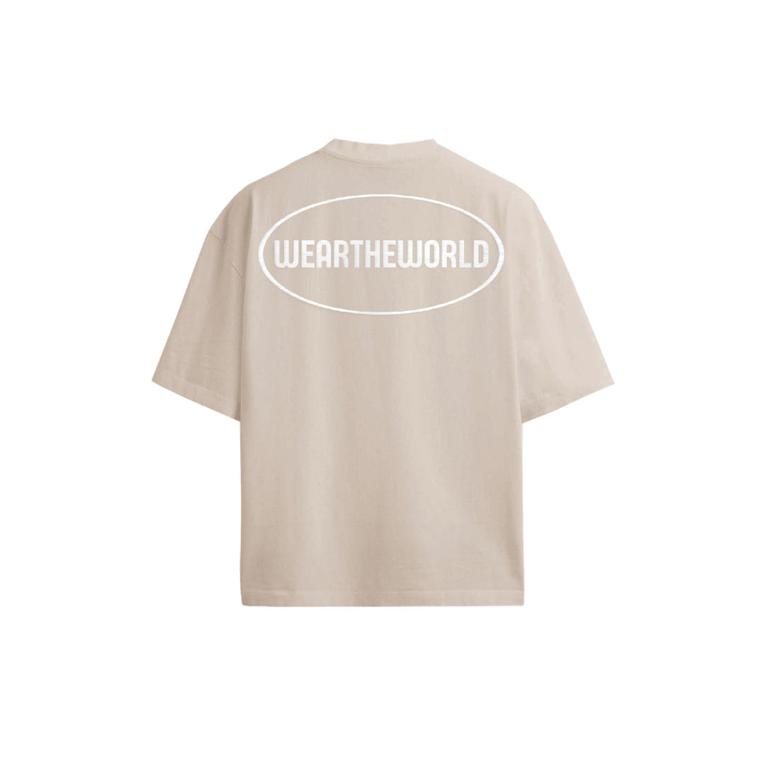 Wear The World Tee back print — wear the world — LOVE DIFFERENT multicultural streetwear