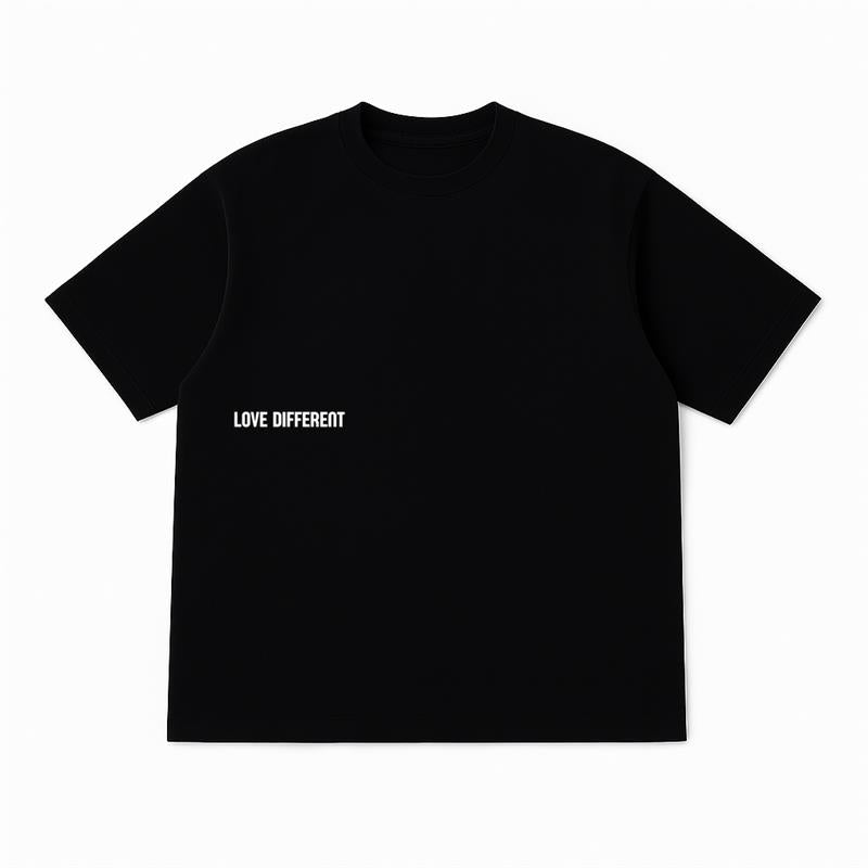 Oversized Heavyweight T-shirt in Black