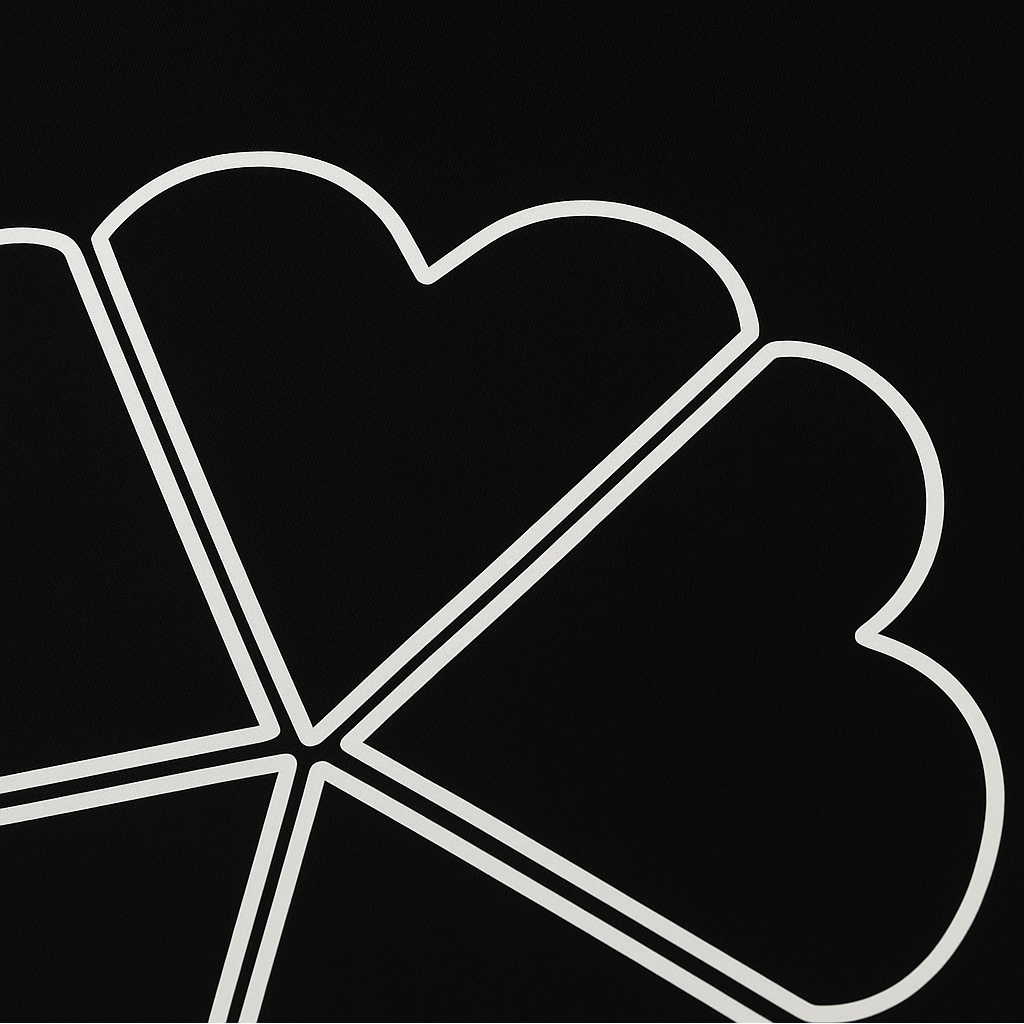 Oversized Heavyweight T-shirt in Black